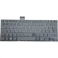 T-ProTek DEUTSCHE-Tastatur Schwarz Ohne Rahmen kompatibel für Asus VivoBook 14 X405UR