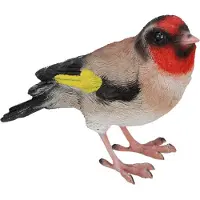Esschert Design | Gartenfiguren - Vogel - 12 x 8,5 cm - Wetterfest - Realistische Deko