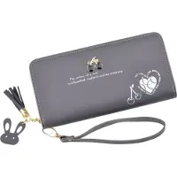 HARAHU Geldbörse RA-35816 in Grau für Damen KP35816