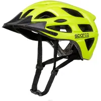 Sparco Fahrradhelm für Erwachsene S099116GF3L L Gelb
