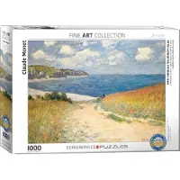 Empireposter 1000 Teile Puzzle Claude Monet Strandweg Weizenfelder
