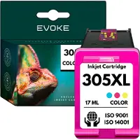 Evoke Patrone für HP 305 ️️ DeskJet 2700 2710 2720 2721 2722 ENVY 6020e 2710e 2720e ️
