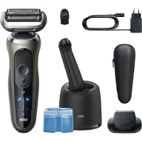 Braun Series 7 72-C7200cc Elektrorasierer mit Reinigungs- und Ladestation Gold 1 St.