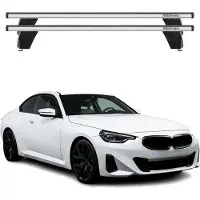 Menabo Dachträger Grundtäger für BMW 8er G16 Gran Coupé 2019-2025 Alu Silber 2x