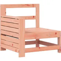 Syfax Gartensofa mit Armlehne und Beistelltisch Massivholz Douglasie