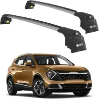 TURTLE DACHTRÄGER AIR-2 , Silber KIA SPORTAGE NQ5 2022 2023 2024 (SUV)
