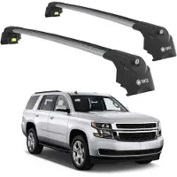 TURTLE DACHTRÄGER AIR-2 , Silber CHEVROLET TAHOE GMTK2UC 2015 - 2020 (SUV)