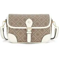 Baellerry RE-36227 Handtasche in Braun/Weiß KP36227