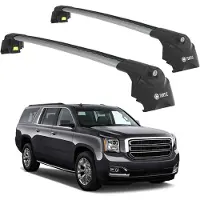 TURTLE DACHTRÄGER AIR-2 , Silber GMC YUKON GMTK2UG 2015 - 2020 (SUV)