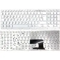 T-ProTek DEUTSCHE Weiß Tastatur ohne Rahmen für Sony Vaio VPC-EE, VPCEE, PCG-61611L, PCG-61611N