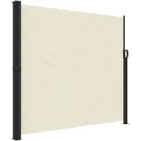 Syfax Seitenmarkise Ausziehbar Creme 180x300 cm
