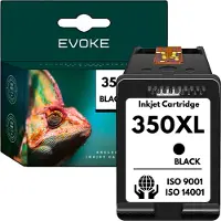 Evoke Patrone für HP 350 XL Schwarz ️️ C4280 C4380 C4480 C4580 C5280 ️