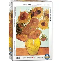 Empireposter 1000 Teile Puzzle Vincent van Gogh Sonnenblumen