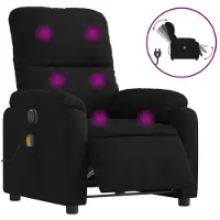 Sonstiges Massagesessel Elektrisch Schwarz Mikrofasergewebe