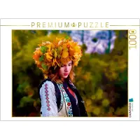 CALVENDO Puzzle Herbst Mädchen. 1000 Teile Lege-Größe 64 x 48 cm Foto-Puzzle Bild von Yulia Schweizer Photografie, 1000 Stück(e), andere, 14 Jahr(e)
