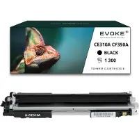 Evoke Toner für HP CE310A / CF350A-310/CF350 CE310A / CF350A Schwarz (black) | Ersatz für CP1025 CP1025nw MFP M175a M175nw