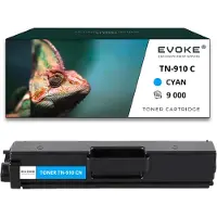 Evoke Toner für Brother TN910C-910C TN910C Blau (cyan) | Ersatz für HL-L9310CDW MFC-L9570CDW MFC-L9570CDW