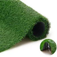 Tapiso Rasenteppich CANYOO Grün Höhe: 30mm Balkon Terrasse 100 x 800 cm