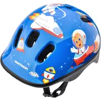 Meteor Schutzhelm, Kinderhelm, Fahrradhelm, Rollschuhe, KS06 Helm Kinderfahrradhelm Helm, größe XS 44-48 cm Space