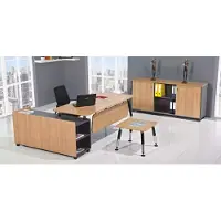 Xl Moebel Gmbh Tisch Holzmöbel Büro Set Arbeitszimmermöbel Eckschreibtisch Schränke 3 tlg