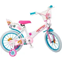 Toimsa Kinderfahrrad 16 TOI1681 Paw Patrol Weiß