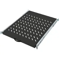 Digitus Ausziehbarer Fachboden für 483 mm (19")-Schränke, Schwarz