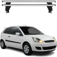 Menabo Dachträger Grundtäger für Ford Fiesta 2002-2008 3tür ABE Alu Grau 2x