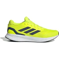 Adidas Laufschuh PERFORMANCE "RUNFALCON 5", Herren, Gr. 46, gelb (solar gelb, dunkelblau, ftwr weiß), Synthetik, Textil, Schuhe Laufschuh