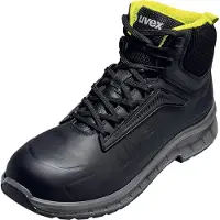 Uvex 2 trend Sicherheitsschuh S3S Schnürstiefel schwarz/gelb 46 - 6932246 - schwarz/gelb