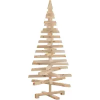 Syfax Holz Weihnachtsbaum KOTKA 120 cm Massivholz Kiefer Natur