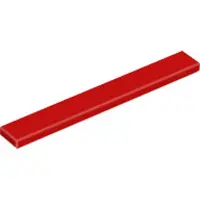 LEGO 100 Stück , Teil Nr. 4162 in Rot (Red)