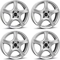BORBET 4 Felgen F 6.5x16 ET45 4x100 SIL für Mazda 2 MX-5 MX-5 RF 4x100 SIL für Mazda 2 MX-5 MX-5 RF Aluräder