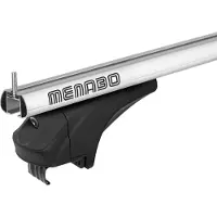 Menabo | Dachreling - Chevrolet Trax 2013-2017 - Länge 120 cm - Aluminium - Silber - ARIEM SILVER