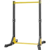 StarTech.com Klimmzugstation - Freistehende Pull-up-Stange - Höhenverstellbar in 11 Stufen - Max. 181 kg - Für Homegym, Krafttraining - Rot