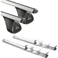VDP Alu Dachträger Fix&Slide kompatibel mit für BMW 5er (F07 GT Schrägheck 4 T) ab 10/2009