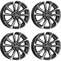 Dezent 4 KS dark Felgen 7.0Jx17 5x114.3 für KIA Carens Ceed Cerato Niro Pro Ceed Proceed Soul Venga