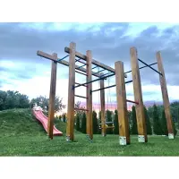KS Handel 24 TURNSTANGE RECKSTANGE 40 - 180 cm KLETTERSTANGE KLIMMZUGSTANGE - BLAU ODER GRÜN (100 cm, Grün)