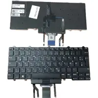 T-ProTek DEUTSCHE - Tastatur mit Trackpoint , Beleuchtung kompatibel für DELL Latitude 14 (E5450-9660)
