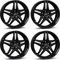 BORBET 4 Felgen XR 7.5x17 ET36 5x112 SW für Audi A3 A4 A6 A7 A8 Q2 Q3 S3 S4 SQ2 TT TTS 5x112 SW für Audi A3 A4 A6 A7 A8 Q2 Q3 S3 S4 SQ2 TT
