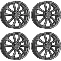 Dezent 4 KS graphite Felgen 7.0Jx17 5x114.3 für Mitsubishi ASX Eclipse Cross Grandis Lancer