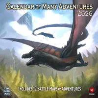 OEM Calendar Of Many Adventures 2026 - Tabletop-Rollenspiel - ENG Edition
