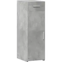 Syfax Sideboard Betongrau 30x42,5x93 cm Holzwerkstoff