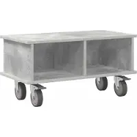 Syfax TV-Ständer Beton Grau 68,5 x 35 x 35 cm Holzwerkstoff