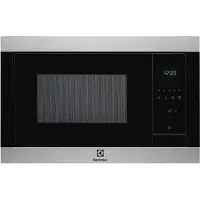 Electrolux Einbau Mikrowelle CMS4253TMX, Antifingerprint Edelstahl, 23L, Grill, 900W Mikrowellenleistung, 388x595x400 mm
