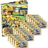 LEGO Nexo Knights 2 - Trading Cards - 1 Starter + 20 Booster - Deutsch
