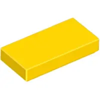 LEGO 1x2 Fliesen 3069 - 50 Stück Gelb