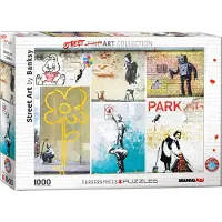Empireposter Banksy Collage - 1000 Teile Puzzle - Format 68x48 cm