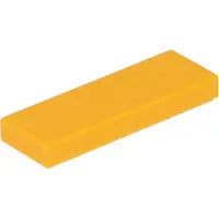 LEGO 1x3 Fliesen 63864 - 250 Stück Helles Hellorange