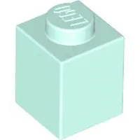 LEGO 100 Stück , Teile Nr. 3005 in Hellaqua (Light Aqua)