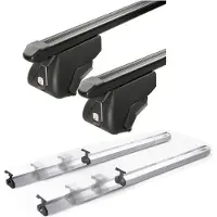 VDP kompatibel mit für Audi A6 Allroad (Kombi 5 Türer) ab 06 Relingträger CC Fix&Slide